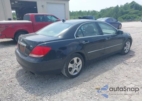 2005 Acura Rl from USA, damaged, VIN JH4KB16545C018873
